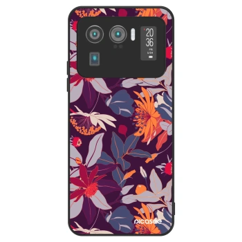 Obal pre Xiaomi Mi 11 Ultra - Purple Leaf