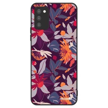 Obal pre Samsung Galaxy A02s A025G - Purple Leaf