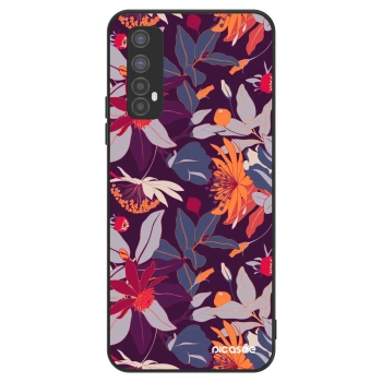 Obal pre Realme 7 - Purple Leaf