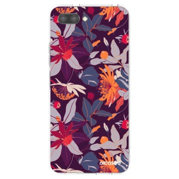 Obal pre Honor 10 - Purple Leaf