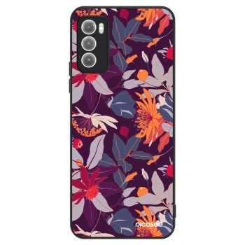 Obal pre Motorola Moto G60 - Purple Leaf
