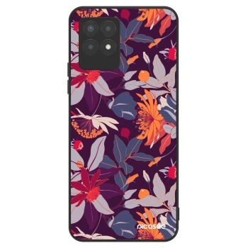 Obal pre Realme 8i - Purple Leaf