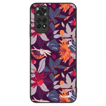 Obal pre Xiaomi Redmi Note 11 - Purple Leaf
