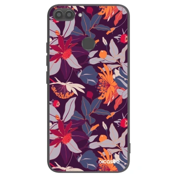 Obal pre Huawei P Smart - Purple Leaf