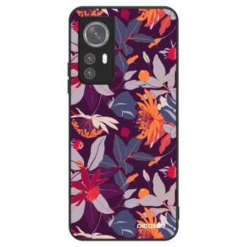 Obal pre Xiaomi 12X - Purple Leaf