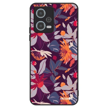 Obal pre Xiaomi Redmi Note 12 5G - Purple Leaf