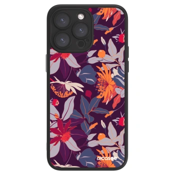 Picasee ULTIMATE CASE pro Apple iPhone 15 Pro Max - Purple Leaf
