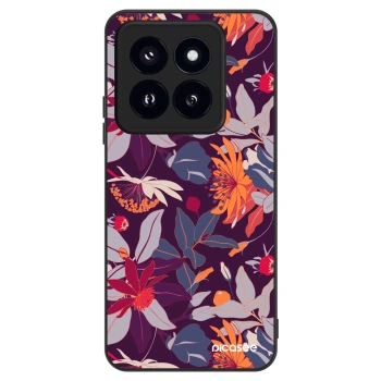 Obal pre Xiaomi 14 Pro - Purple Leaf