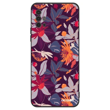 Obal pre Motorola Moto G30 - Purple Leaf