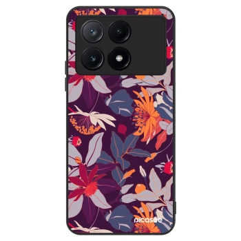 Obal pre Xiaomi Poco X6 Pro - Purple Leaf