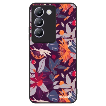 Obal pre Vivo V40 SE 5G - Purple Leaf