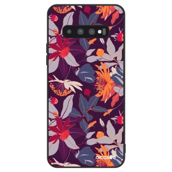 Obal pre Samsung Galaxy S10 Plus G975 - Purple Leaf