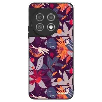 Obal pre OnePlus 11 5G - Purple Leaf