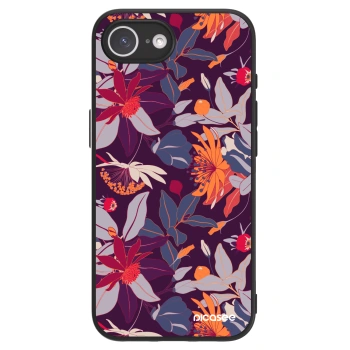 Picasee ULTIMATE CASE pro Apple iPhone 16e - Purple Leaf
