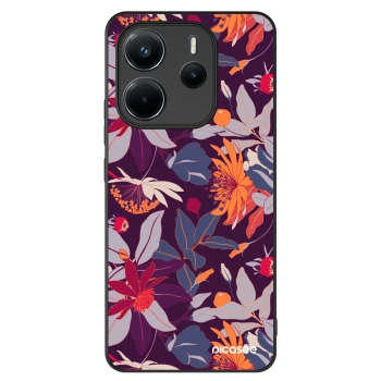 Picasee ULTIMATE CASE pro Xiaomi Redmi Note 14 4G - Purple Leaf