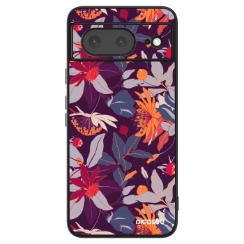 Obal pre Google Pixel 8a - Purple Leaf