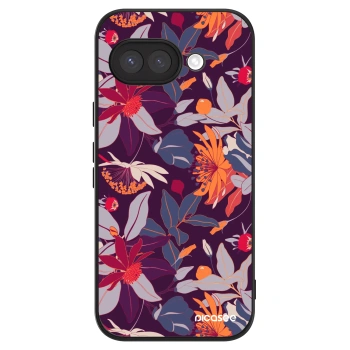 Obal pre Google Pixel 9a - Purple Leaf