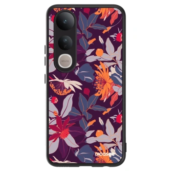 Obal pre Vivo V50 Lite 5G - Purple Leaf
