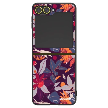 Obal pre Samsung Galaxy Z Flip5 5G - Purple Leaf