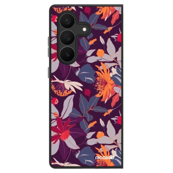 Obal pre Samsung Galaxy Z Fold7 5G - Purple Leaf