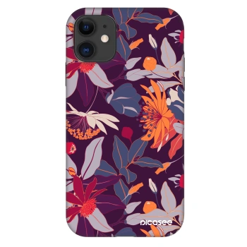 Obal pre Apple iPhone 11 - Purple Leaf