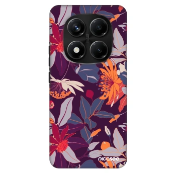 Obal pre Xiaomi Redmi Note 14 Pro+ 5G - Purple Leaf