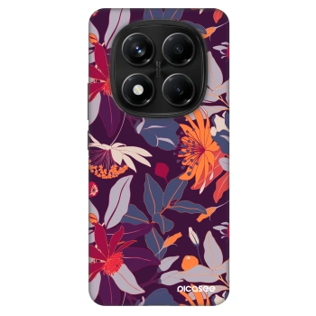 Obal pre Xiaomi Redmi Note 14 Pro 5G - Purple Leaf