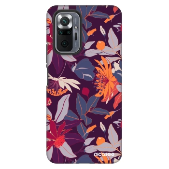 Obal pre Xiaomi Redmi Note 10 Pro - Purple Leaf