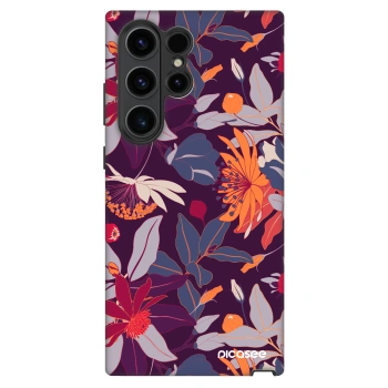 Obal pre Samsung Galaxy S23 Ultra 5G - Purple Leaf