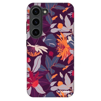 Obal pre Samsung Galaxy S23 5G - Purple Leaf