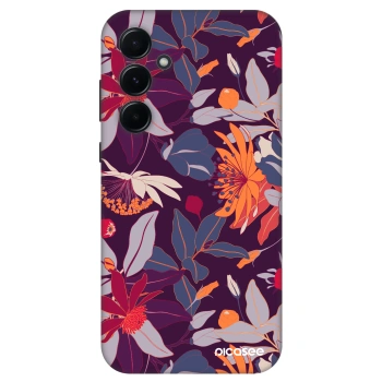 Obal pre Samsung Galaxy A55 5G A556B - Purple Leaf
