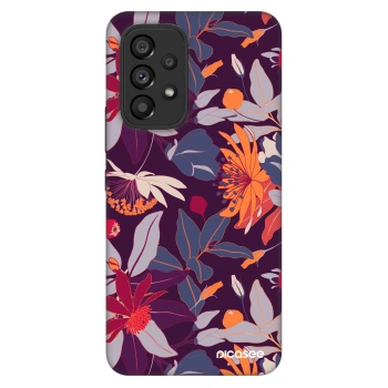 Obal pre Samsung Galaxy A53 5G A536 - Purple Leaf