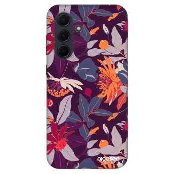 Obal pre Samsung Galaxy A35 5G A356B - Purple Leaf