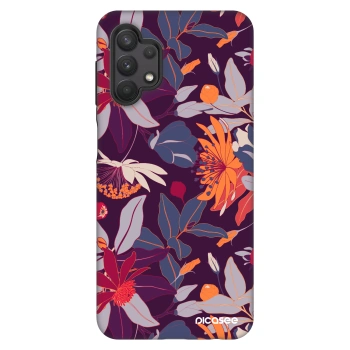 Obal pre Samsung Galaxy A32 5G A326B - Purple Leaf