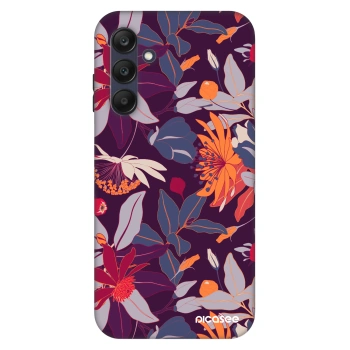 Obal pre Samsung Galaxy A25 A256B 5G - Purple Leaf
