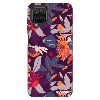 Obal pre Samsung Galaxy A12 A125F - Purple Leaf
