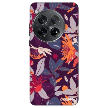 Obal pre OnePlus 12 5G - Purple Leaf