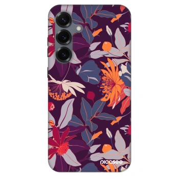Obal pre Samsung Galaxy S25+ 5G - Purple Leaf