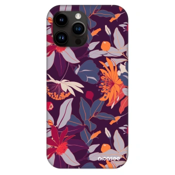 Obal pre Apple iPhone 13 Pro Max - Purple Leaf
