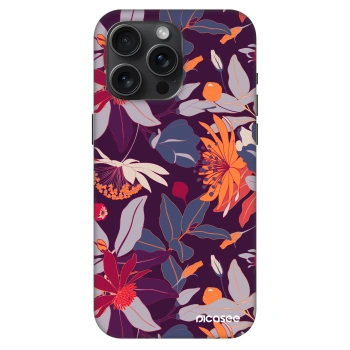 Obal pre Apple iPhone 15 Pro Max - Purple Leaf
