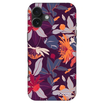 Obal pre Apple iPhone 16 Plus - Purple Leaf