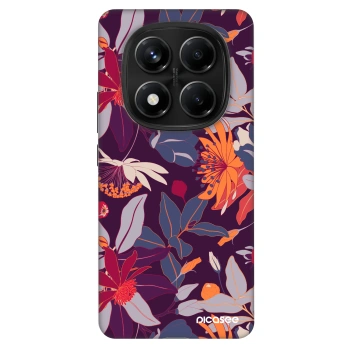 Obal pre Xiaomi Redmi Note 14 Pro 4G - Purple Leaf