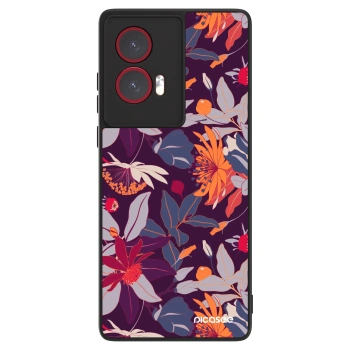 Obal pre Motorola Edge 50 Fusion - Purple Leaf