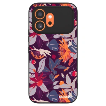 Obal pre Honor 600 - Purple Leaf