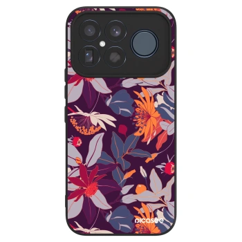 Obal pre Xiaomi Poco F8 Ultra - Purple Leaf