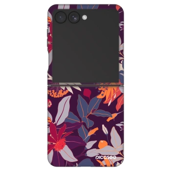 Obal pre Samsung Galaxy Z Flip7 5G - Purple Leaf