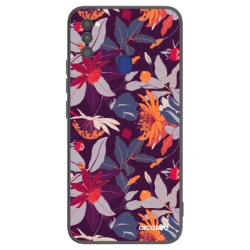 Obal pre Samsung Galaxy M21 M215F - Purple Leaf