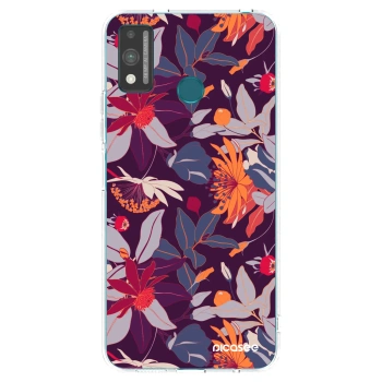 Obal pre Honor 9X Lite - Purple Leaf
