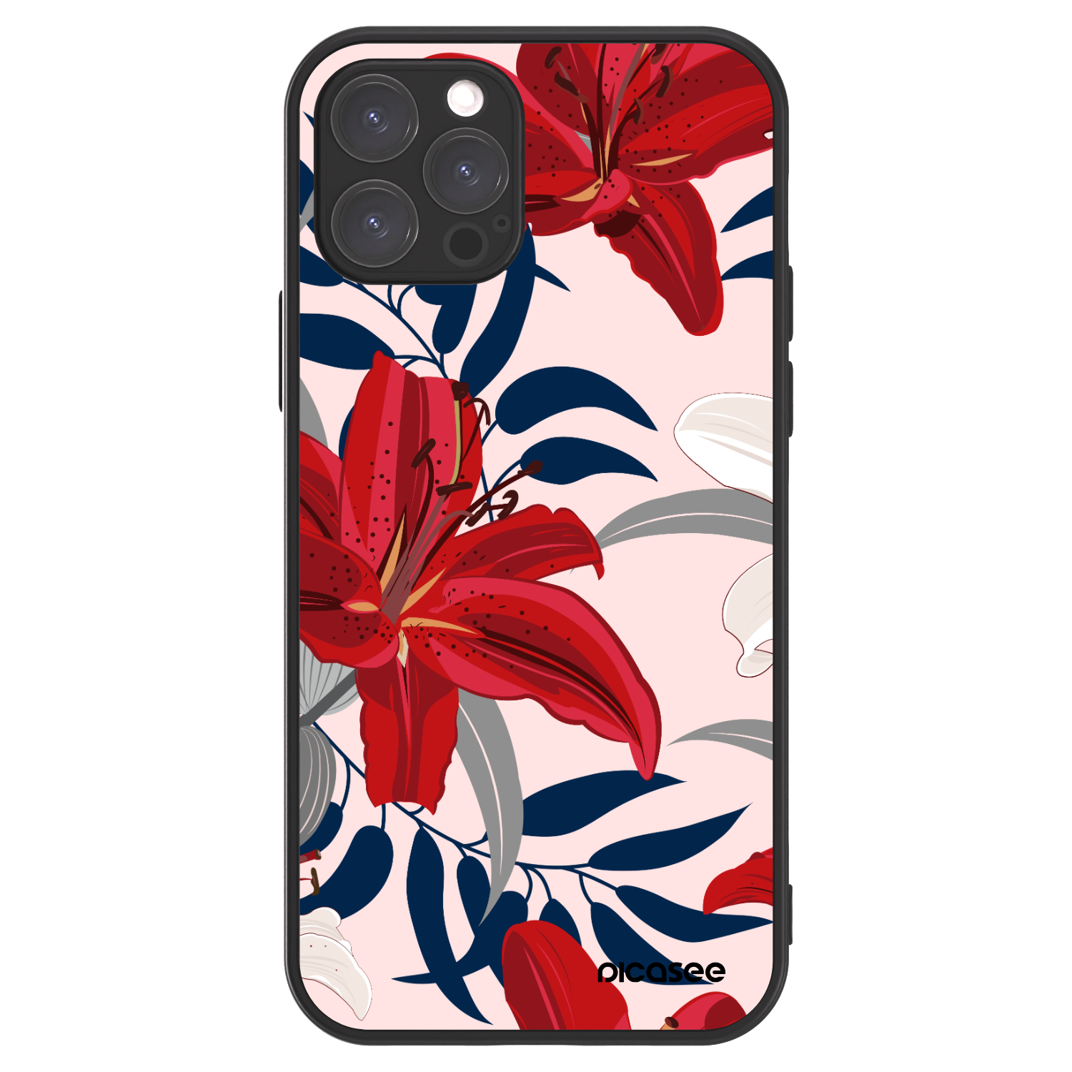 Picasee ULTIMATE CASE pro Apple iPhone 12 Pro - Red Lily