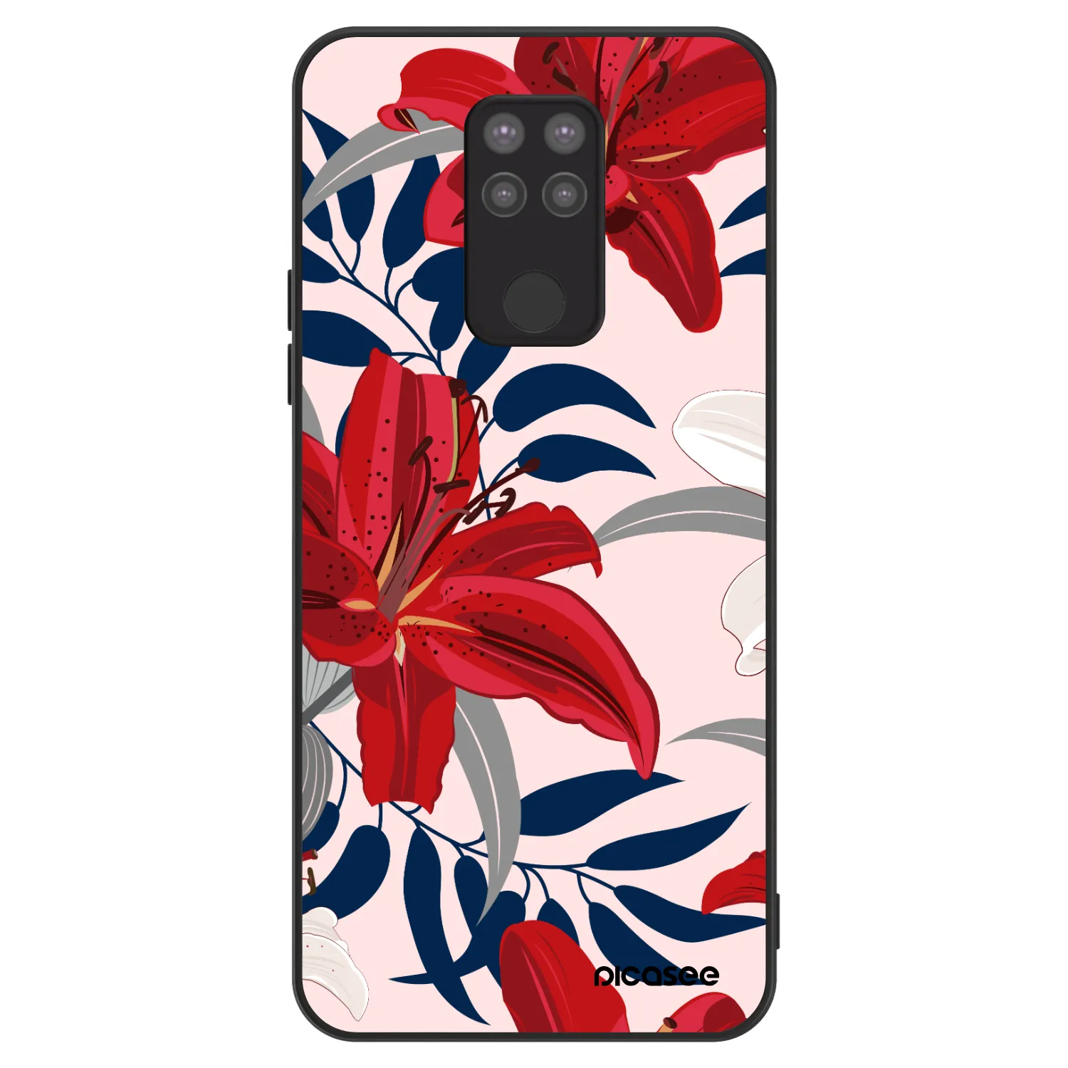 Picasee ULTIMATE CASE pro Xiaomi Redmi Note 9 - Red Lily